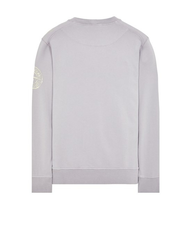 Stone Island 66563 'STRIPES FIVE' 프린트 듀스트 그레이 outlook