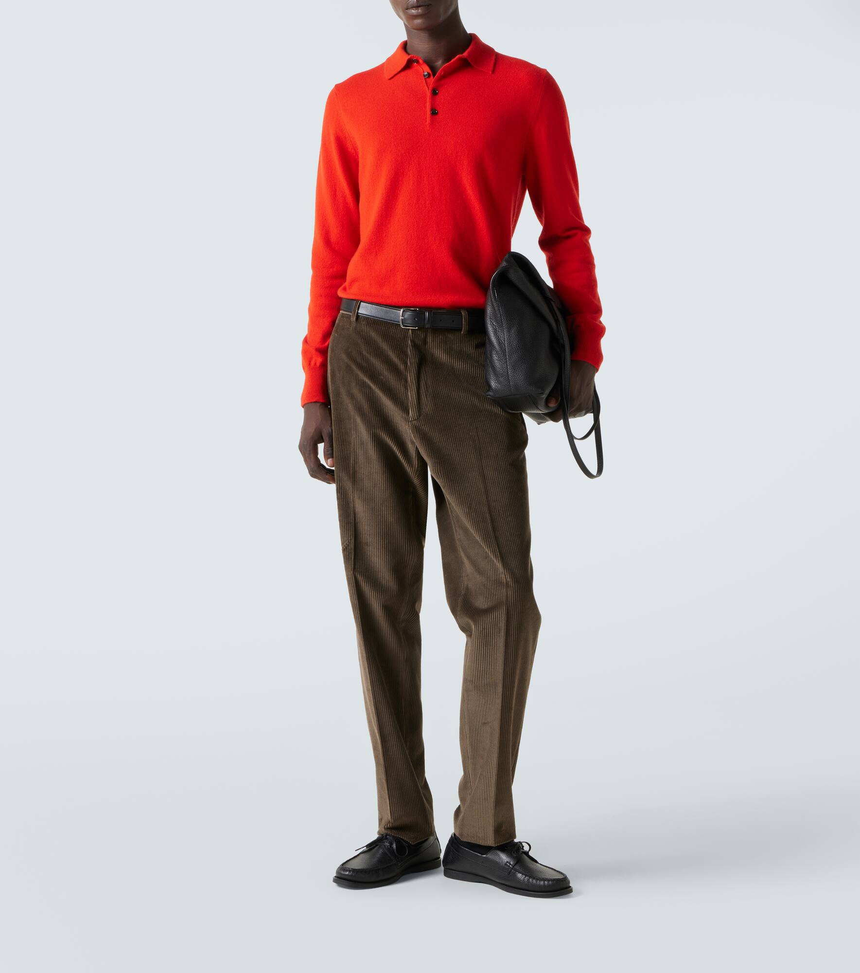 Cashmere polo sweater - 2