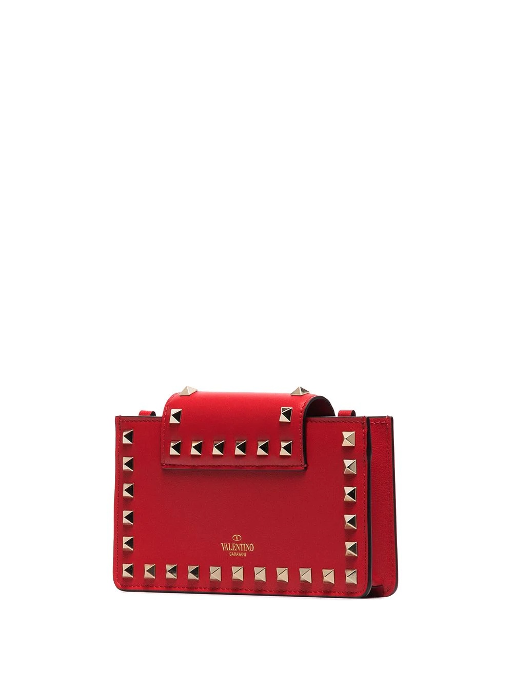 Rockstud-embellished clutch bag - 3