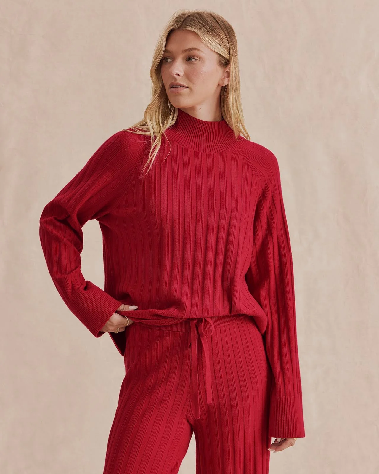 Logan Sweater Mock Neck - 1