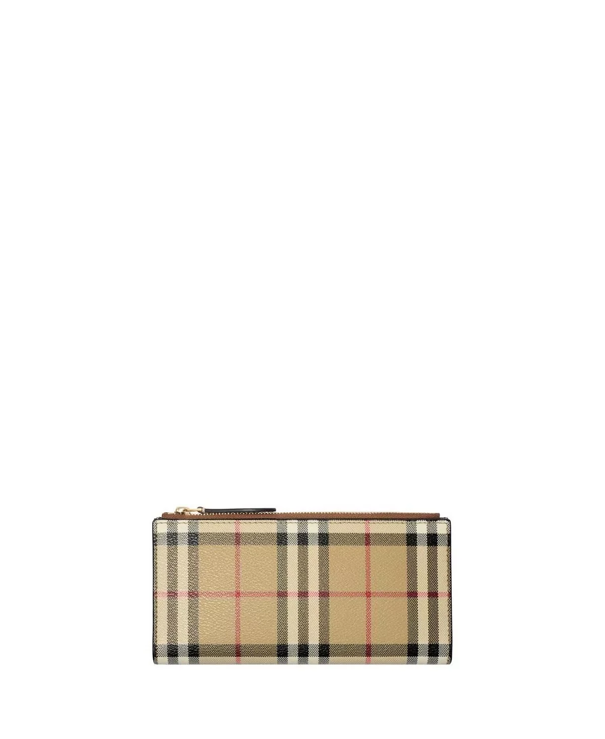 Large Check Bifold Wallet - 1