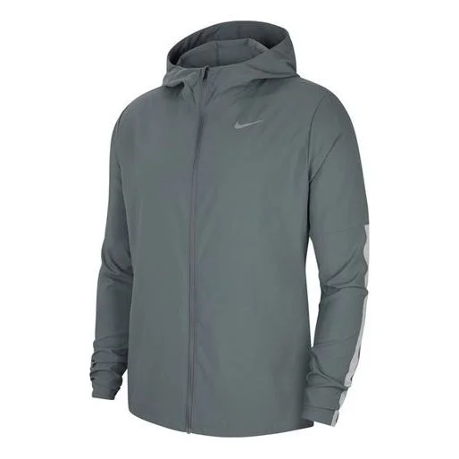 Nike AS Men's NK DF Run JKT Jacket Smoke GREY CU5354-084 - 1