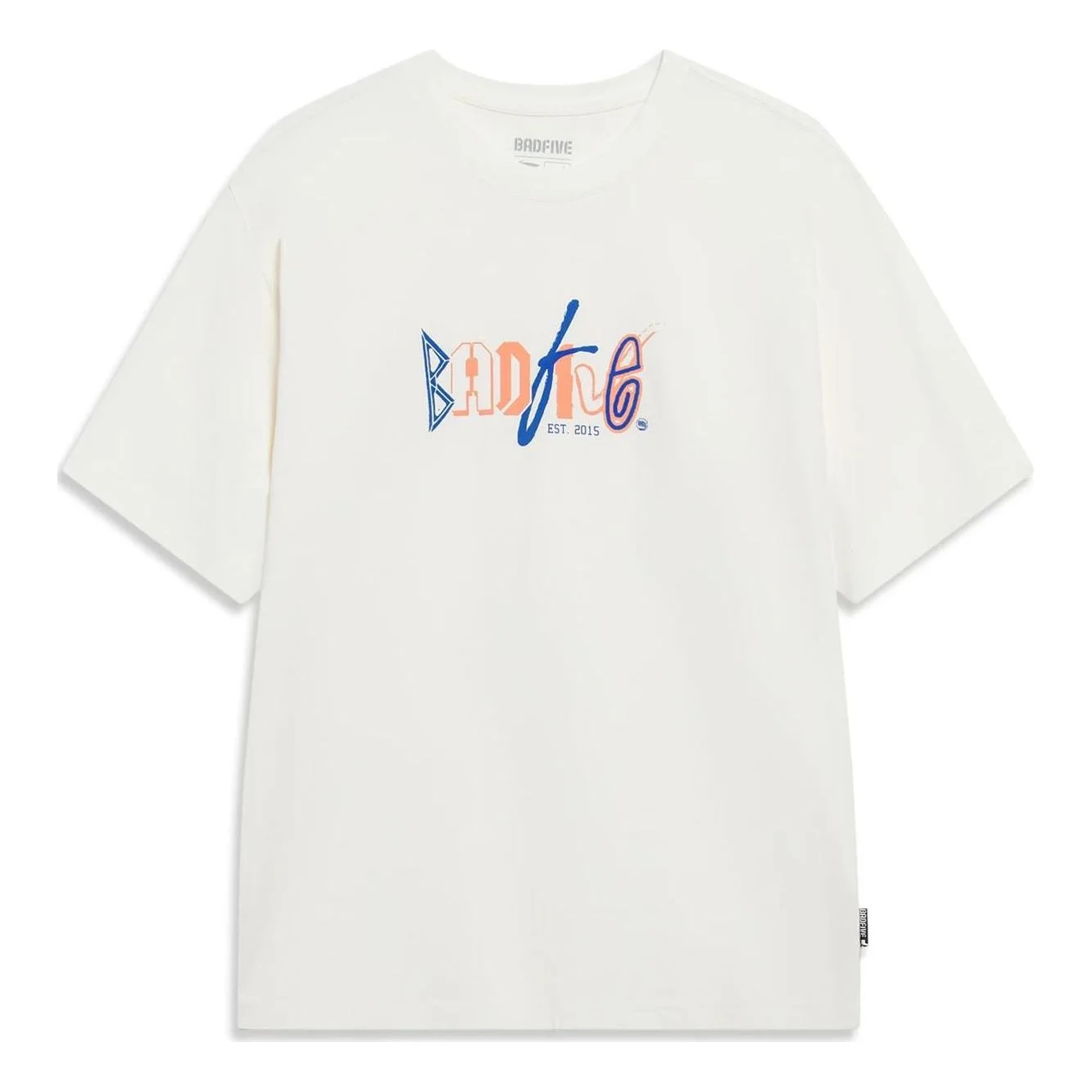 Li-Ning BadFive 로고 티셔츠 'White'AHST283-5 - 1