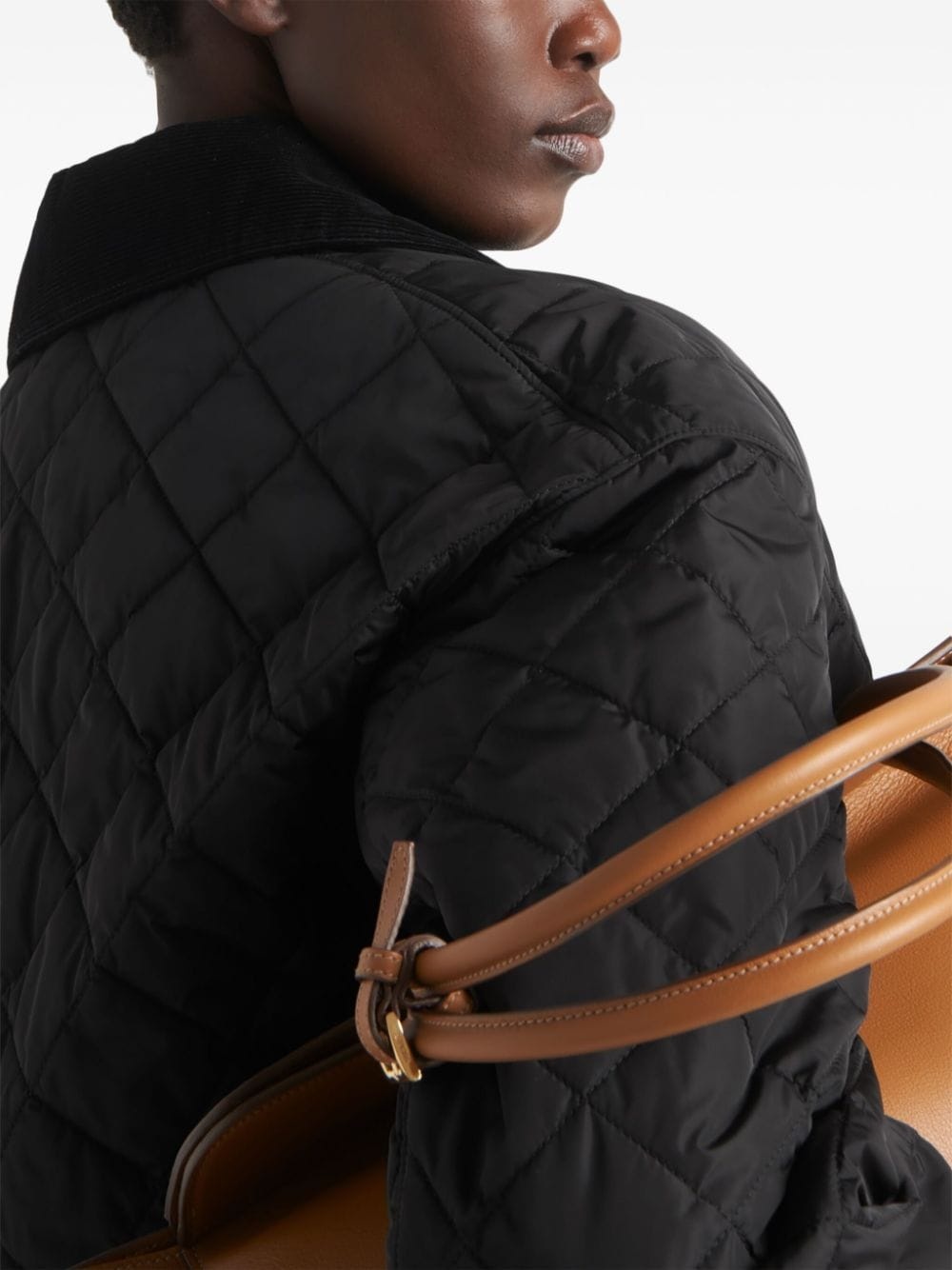 quilted Re-Nylon jacket - 4