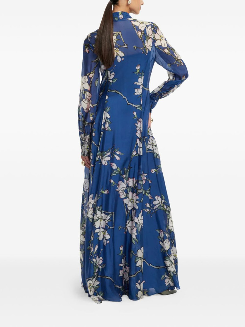 Katrina floral bow maxi dress 3