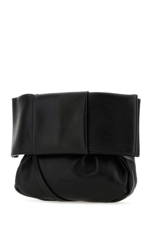 Jil Sander Woman Black Nappa Leather Bucket Bag - 2