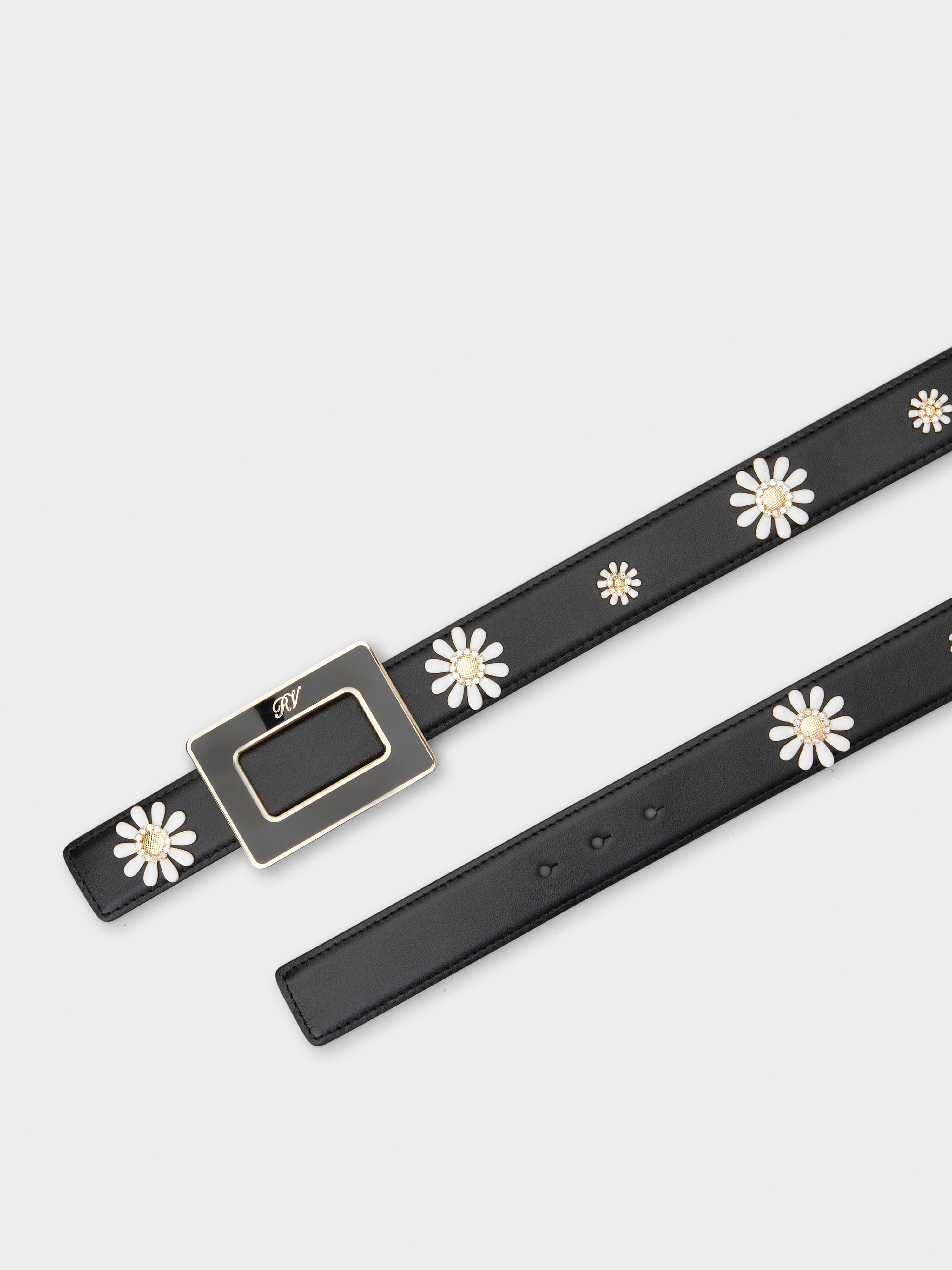 Belle Vivier Belt in leather - 2