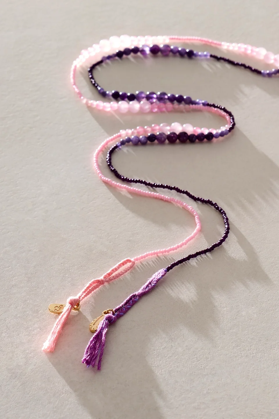 Hettie Semiprecious Strand Necklace - 1