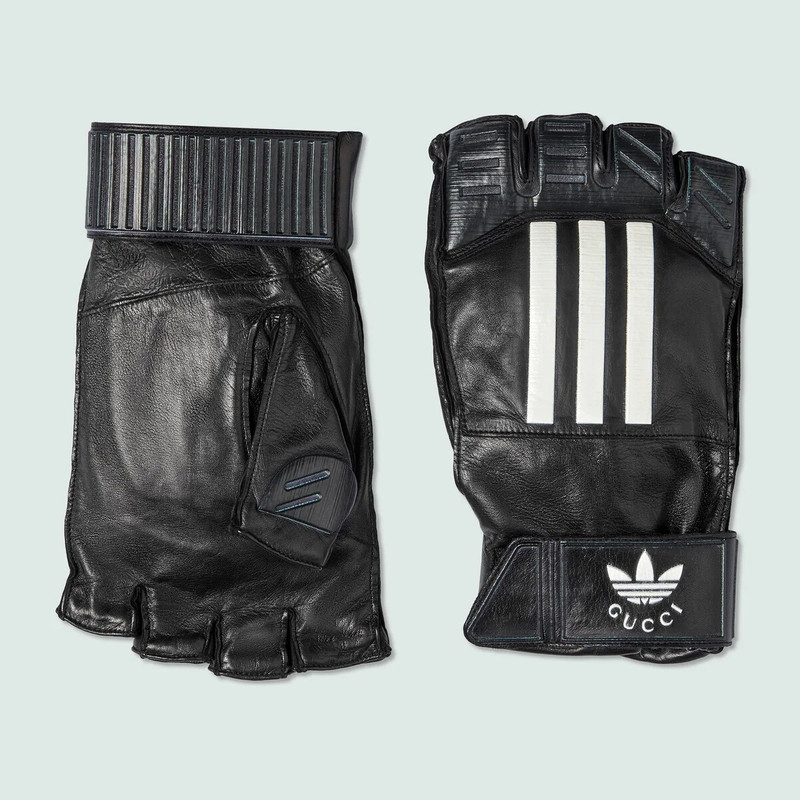 adidas x Gucci leather gloves 1