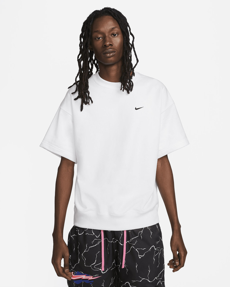 Nike Solo Swoosh Men's Short-Sleeve 프랑스어 테리 탑 - 1