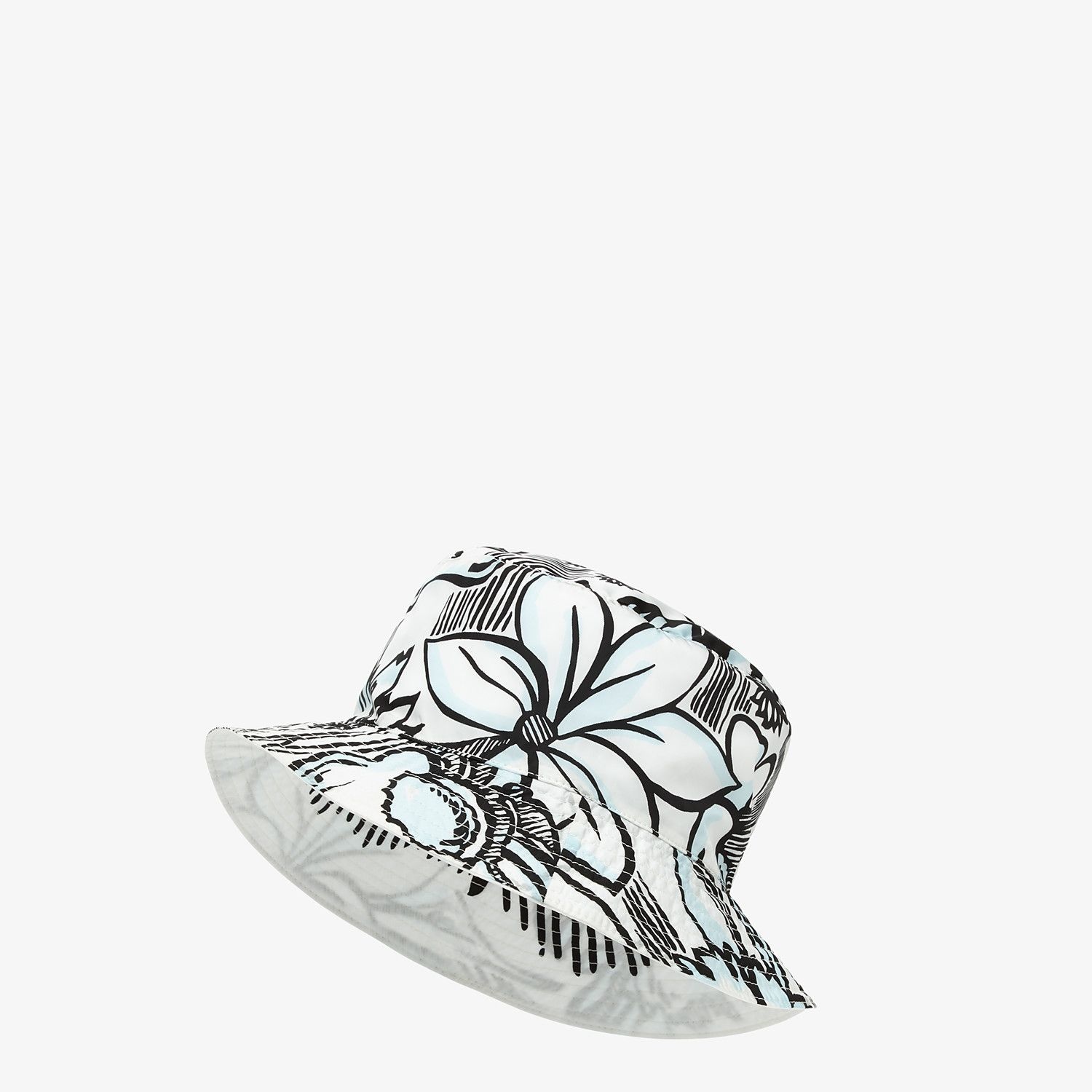 Fendi Roma Joshua Vides fabric hat - 1