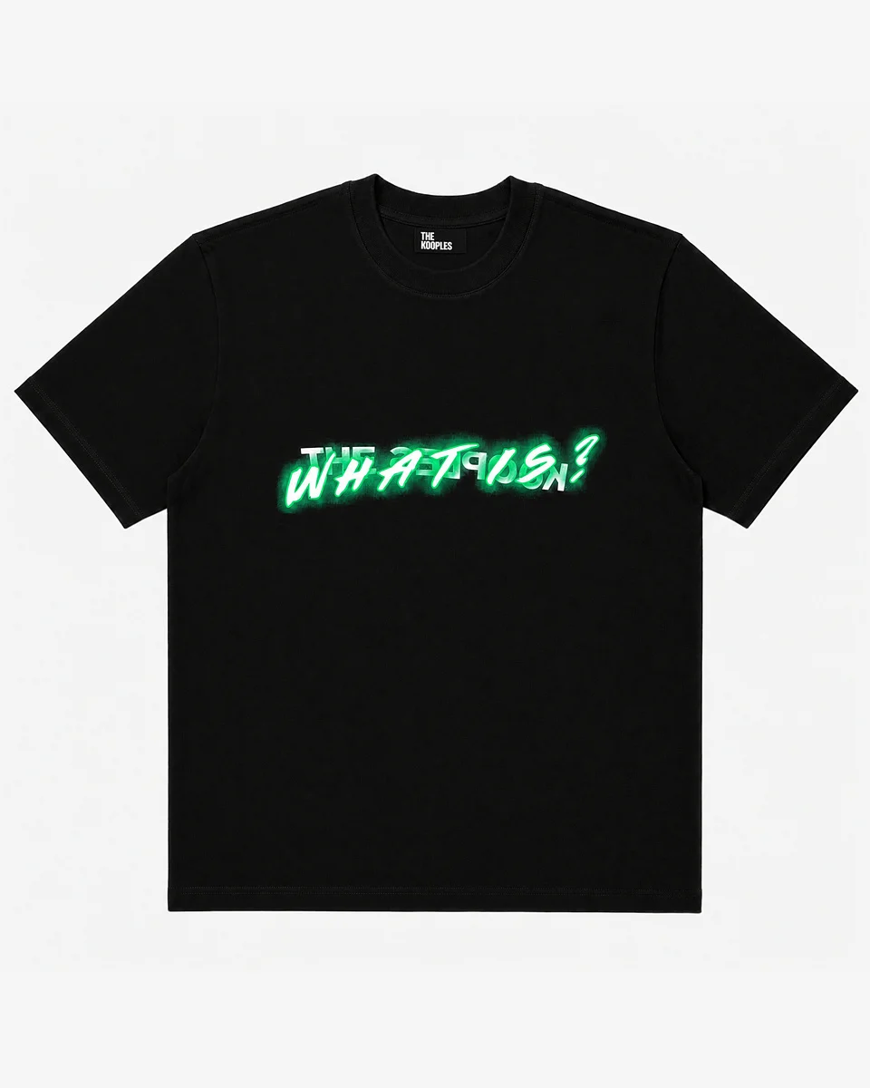 WHAT IS FLUO BLACK T-SHIRT - 1