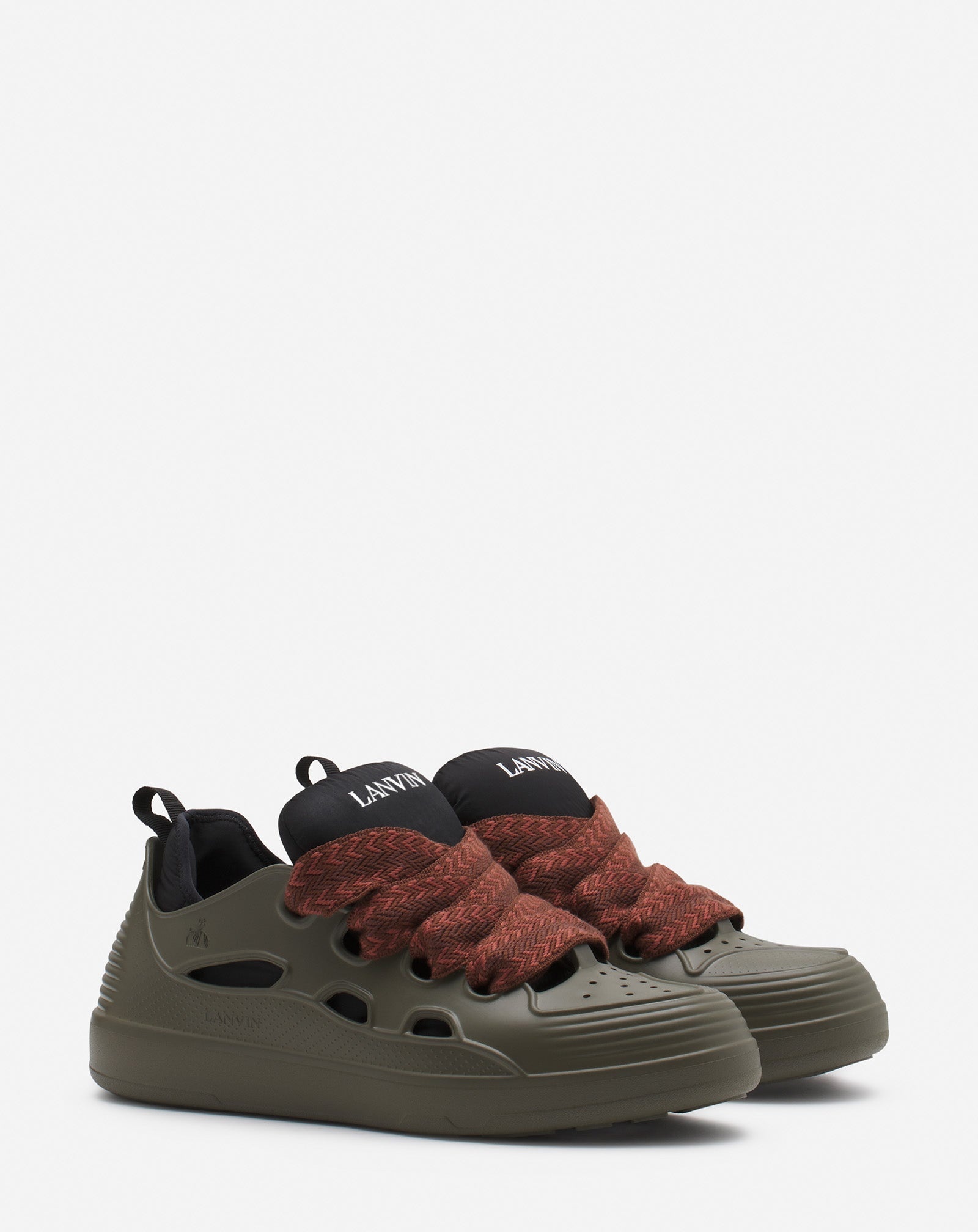 CURB COLOR-BLOCK RUBBER SNEAKERS - 3