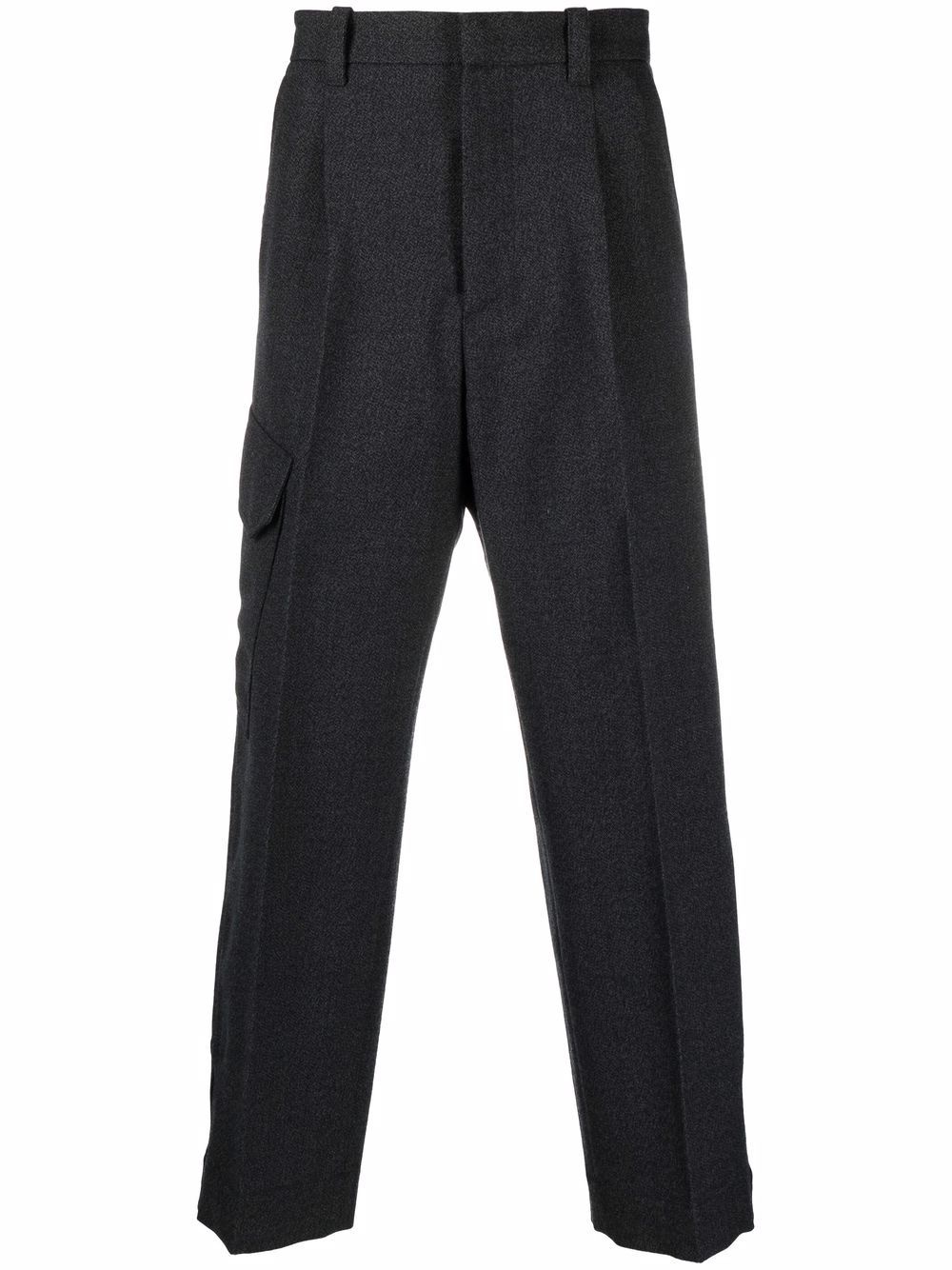 straight-leg tailored trousers - 1