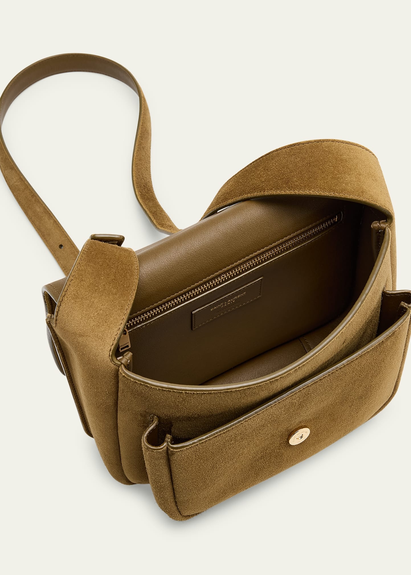 Niki YSL Crossbody Bag in Suede - 4