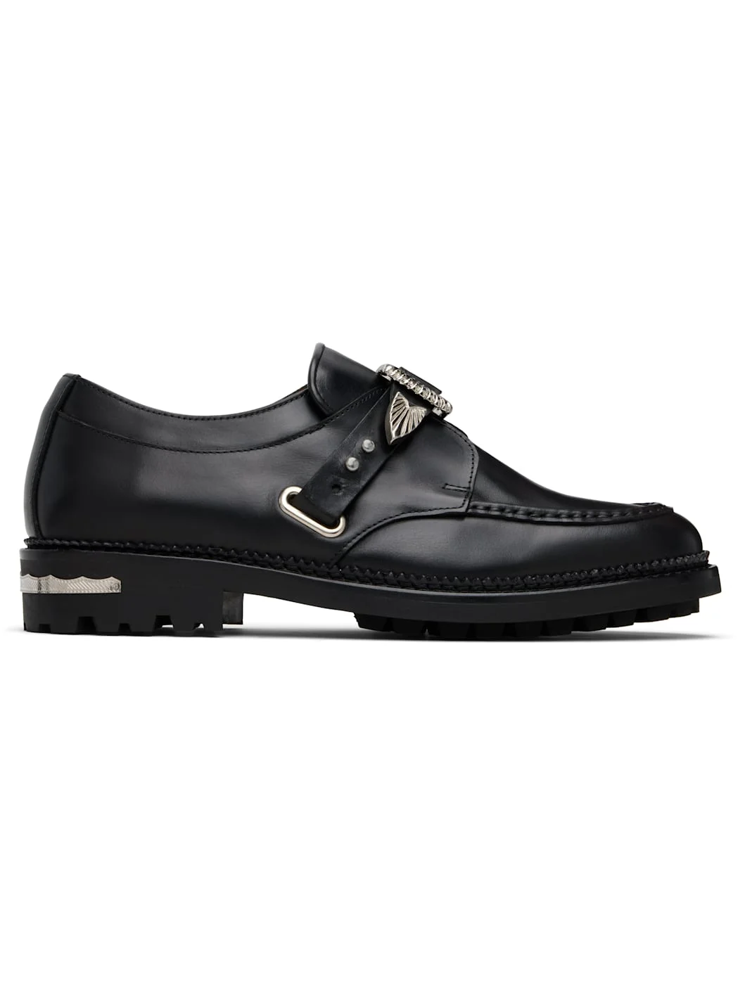 SSENSE Exclusive Black AJ1174 Loafers - 1
