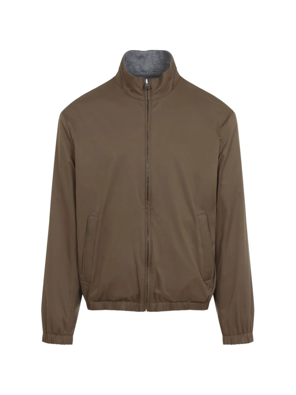 zip-fastening jacket - 1