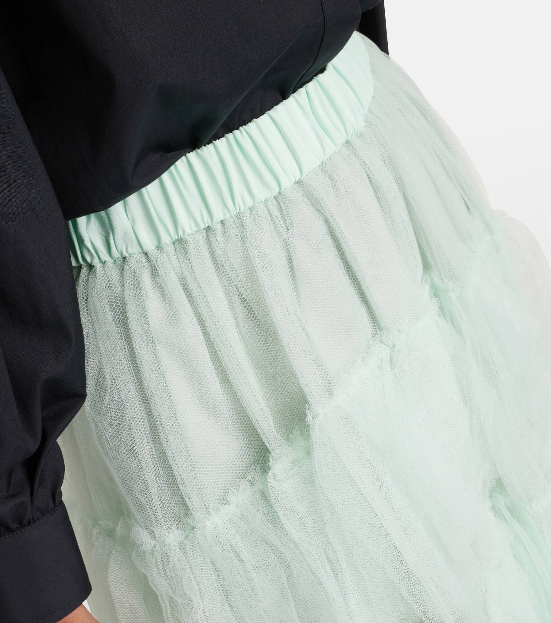 Tulle midi skirt - 4