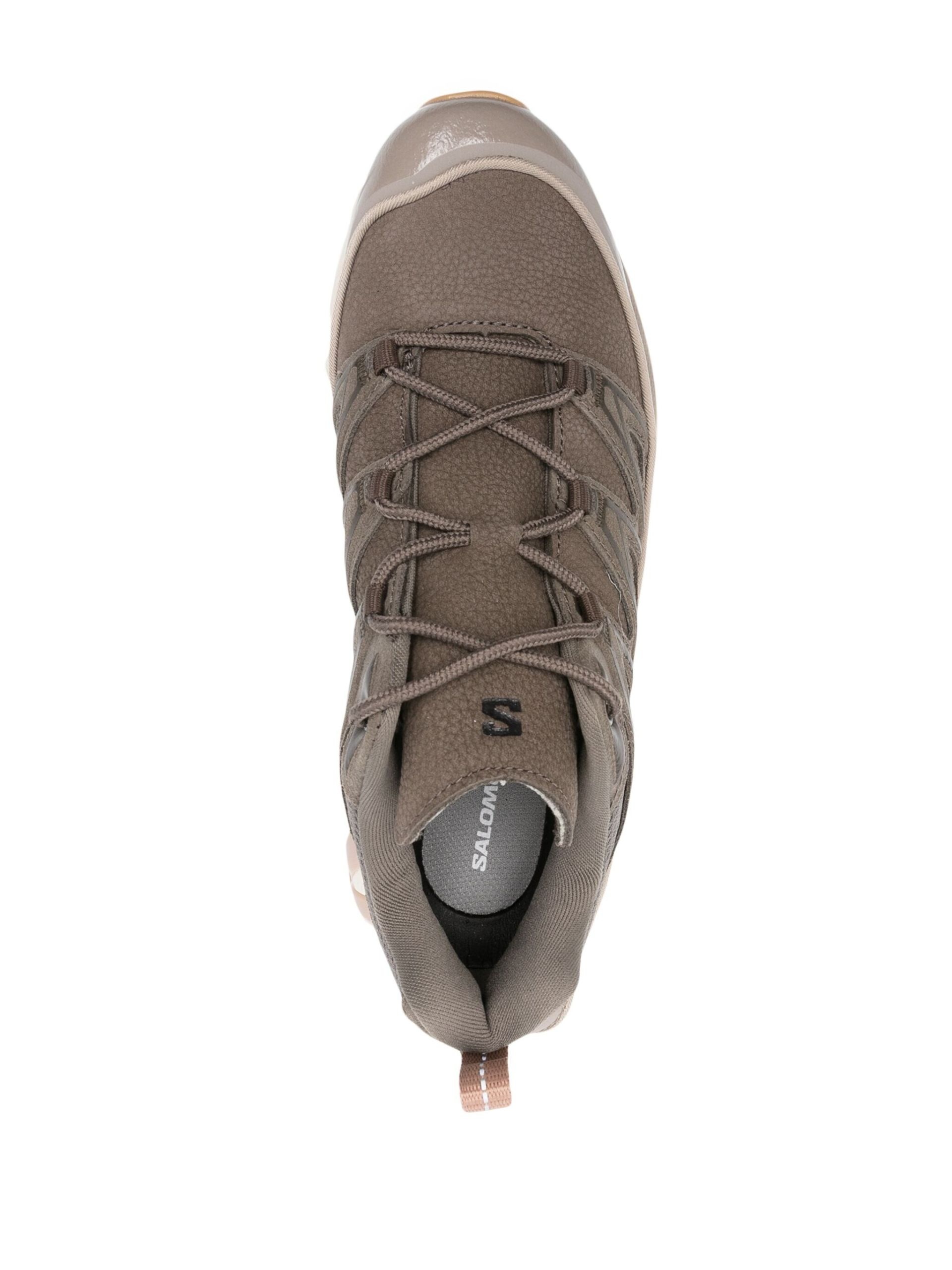 Brown XT-6 Expanse Leather Sneakers - 4