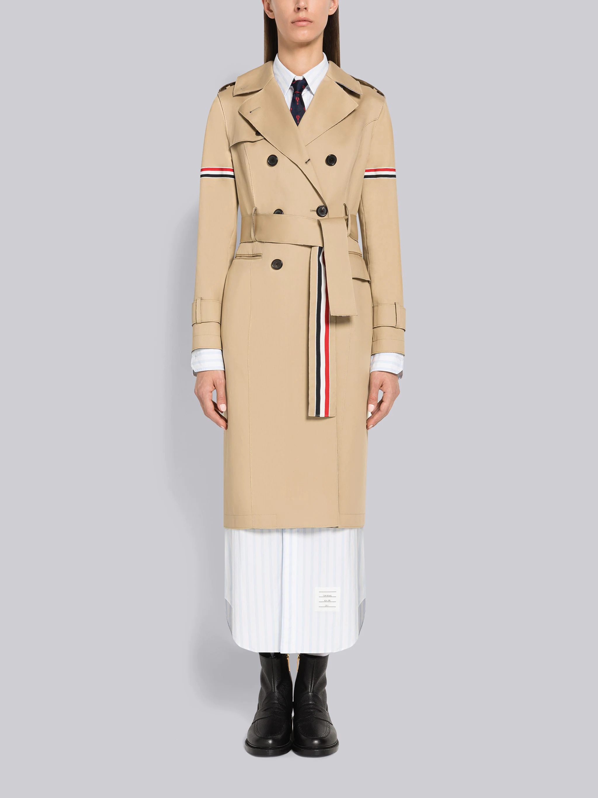 Mackintosh High Armhole Armband Trench Coat - 1