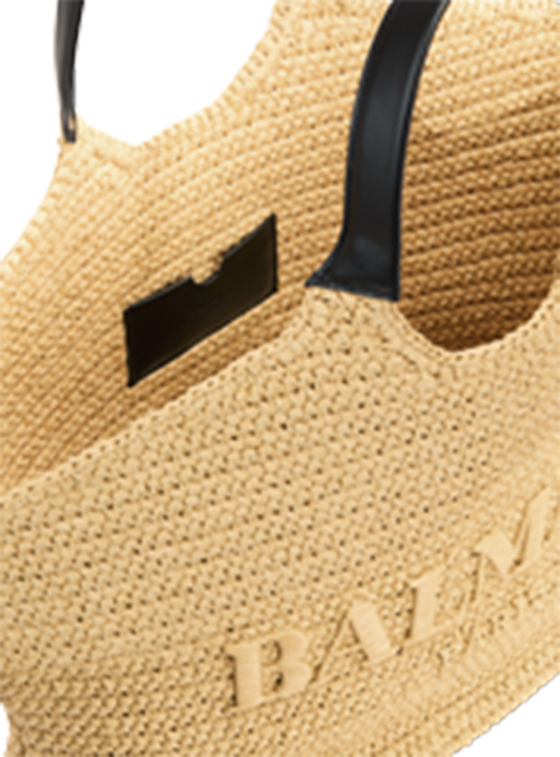 Balmain crochet tote bag 5