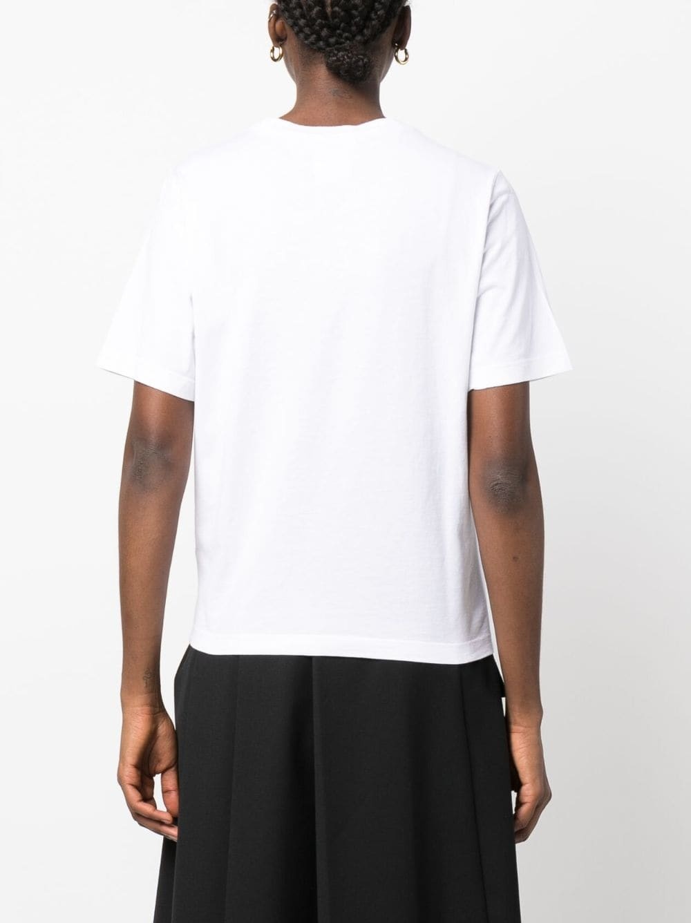 logo-print cotton T-shirt - 4