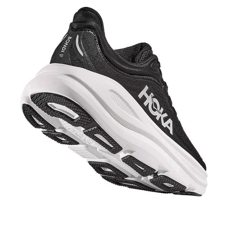 HOKA ONE ONE Bondi 9 Wide 'Black White' 1162013-BWHT - 3