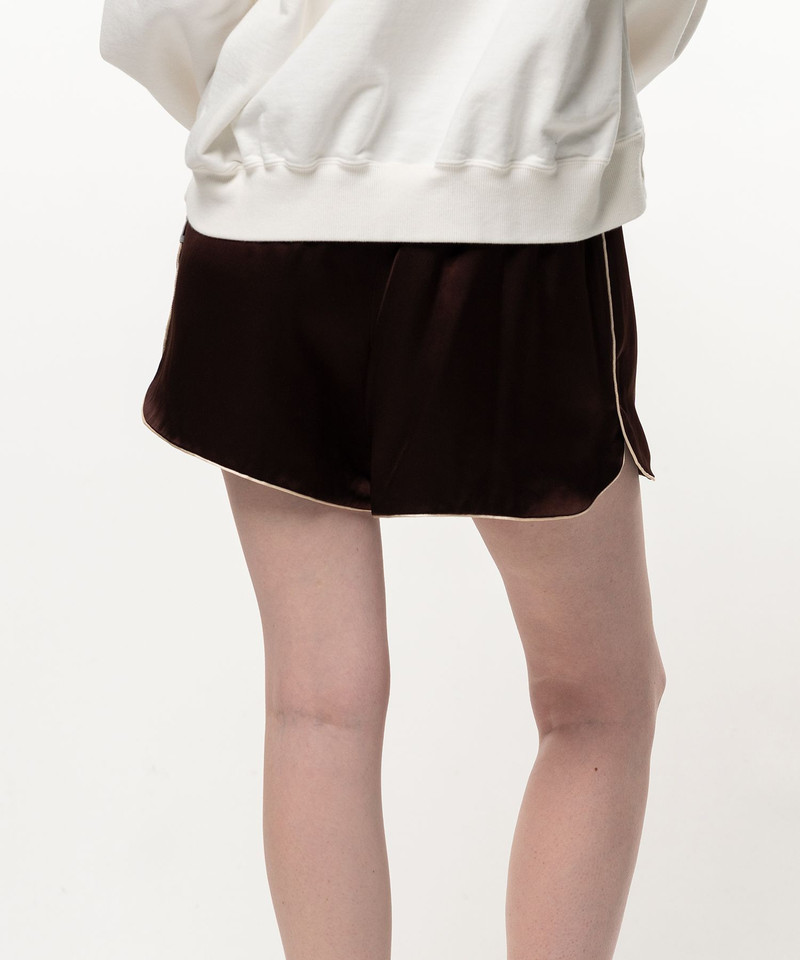 Satin Jogger Shorts 16