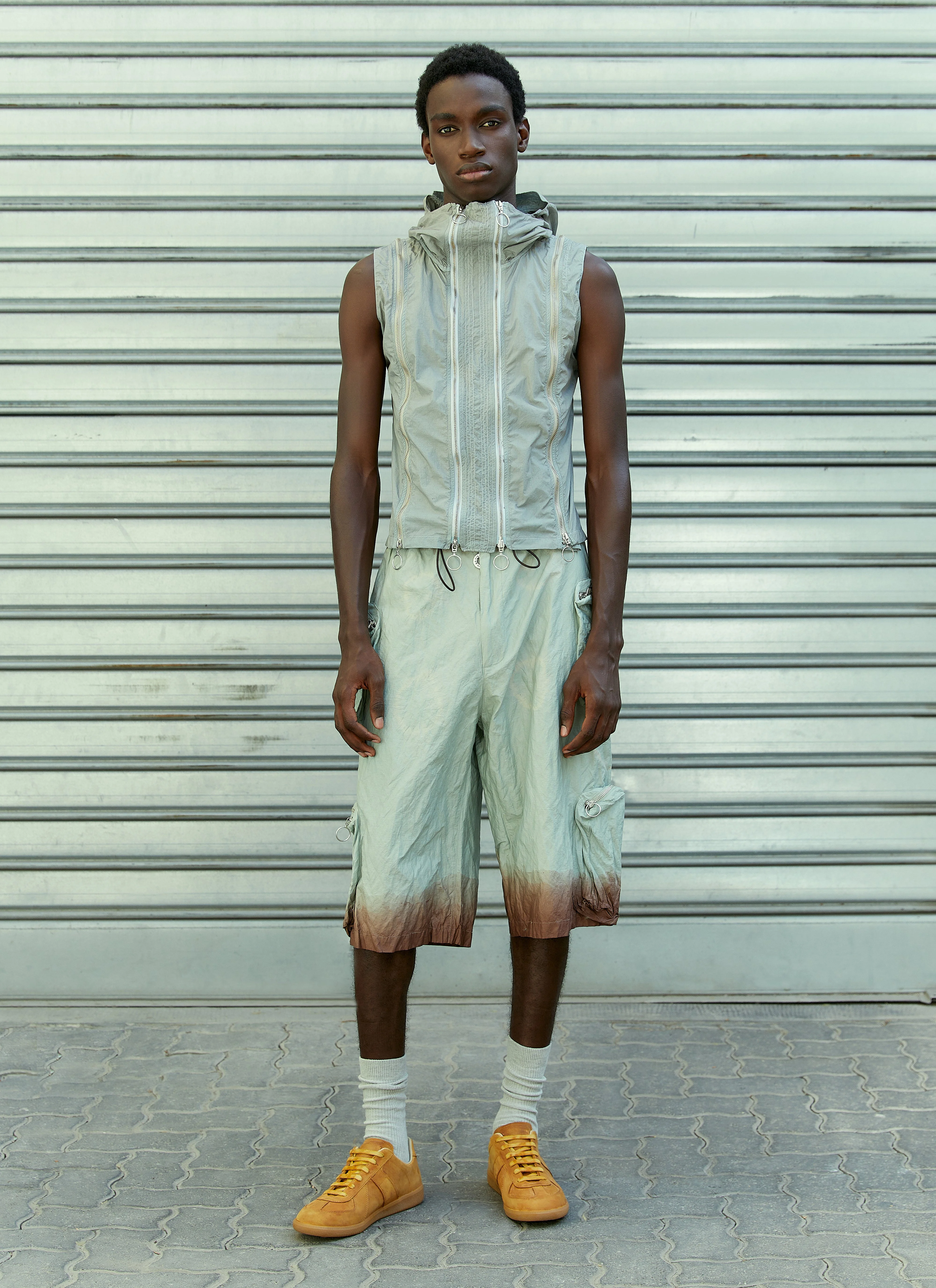 Charlie Constantinou Men Adjustable Fit Zip Vest - 1