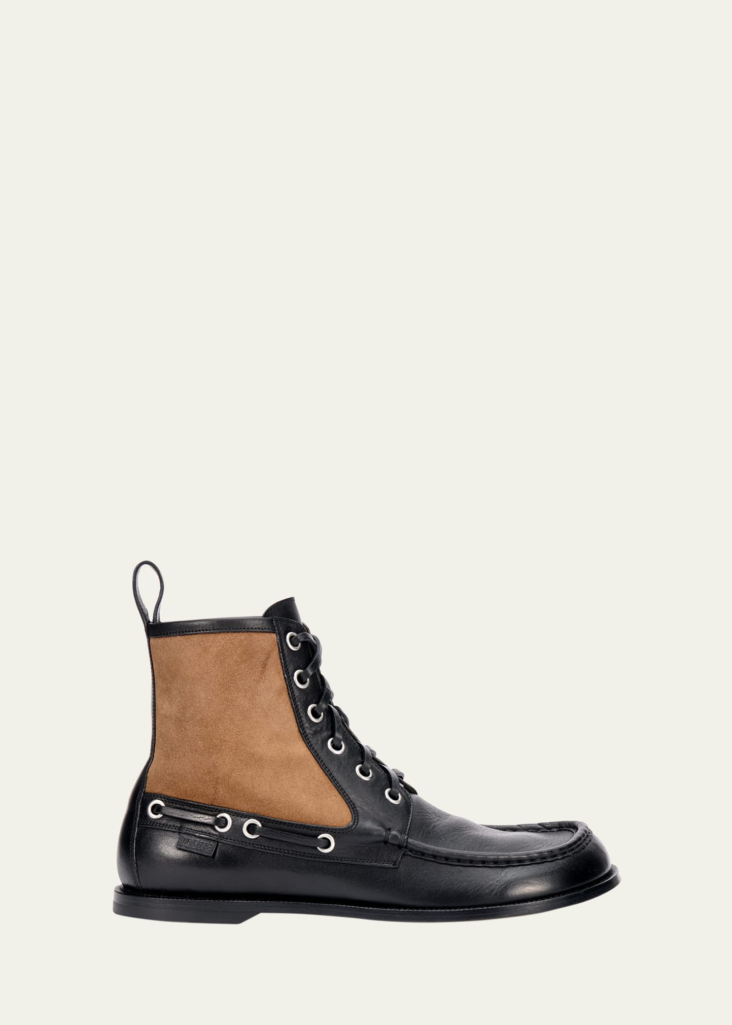 Men's Campo Leather and Suede Lace-Up Boots - 1