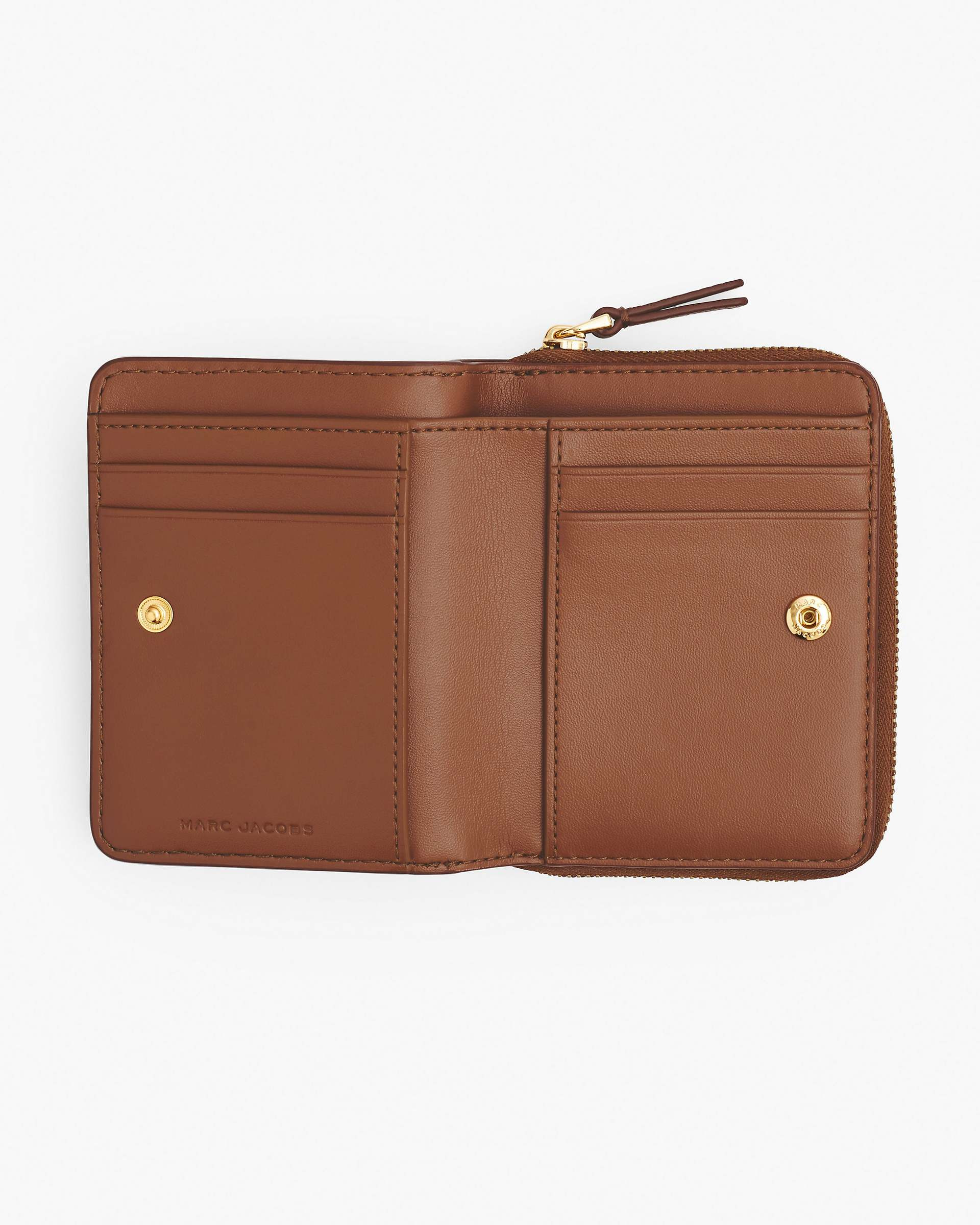 THE LEATHER MINI COMPACT WALLET - 2