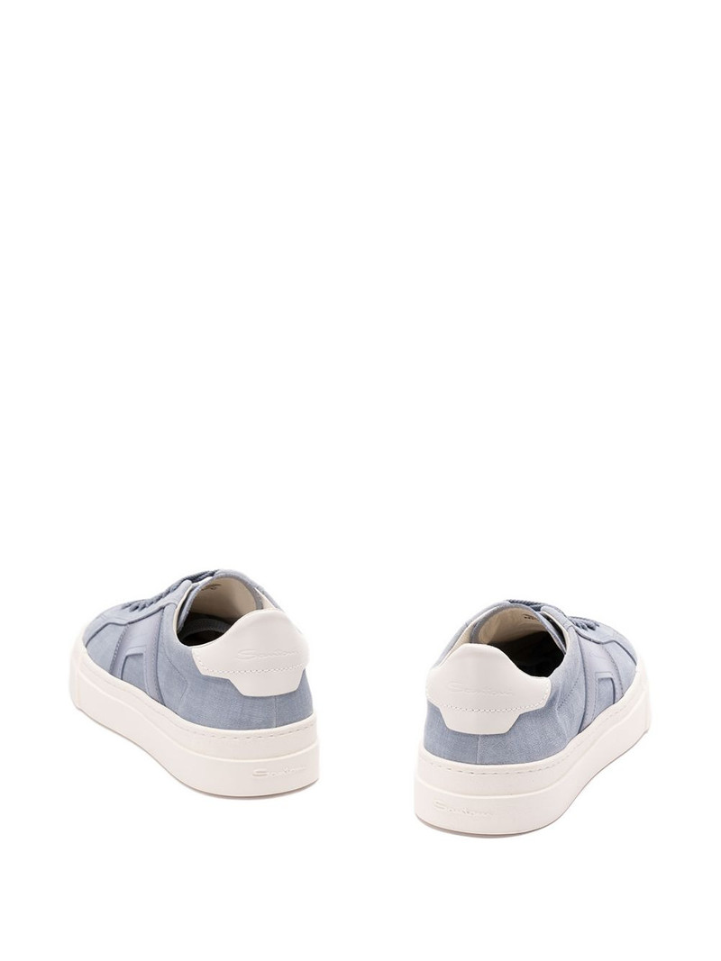 Santoni lace-up sneakers outlook