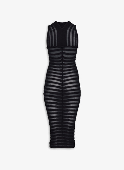 Alaïa BODYCON 3D SKELETON DRESS outlook