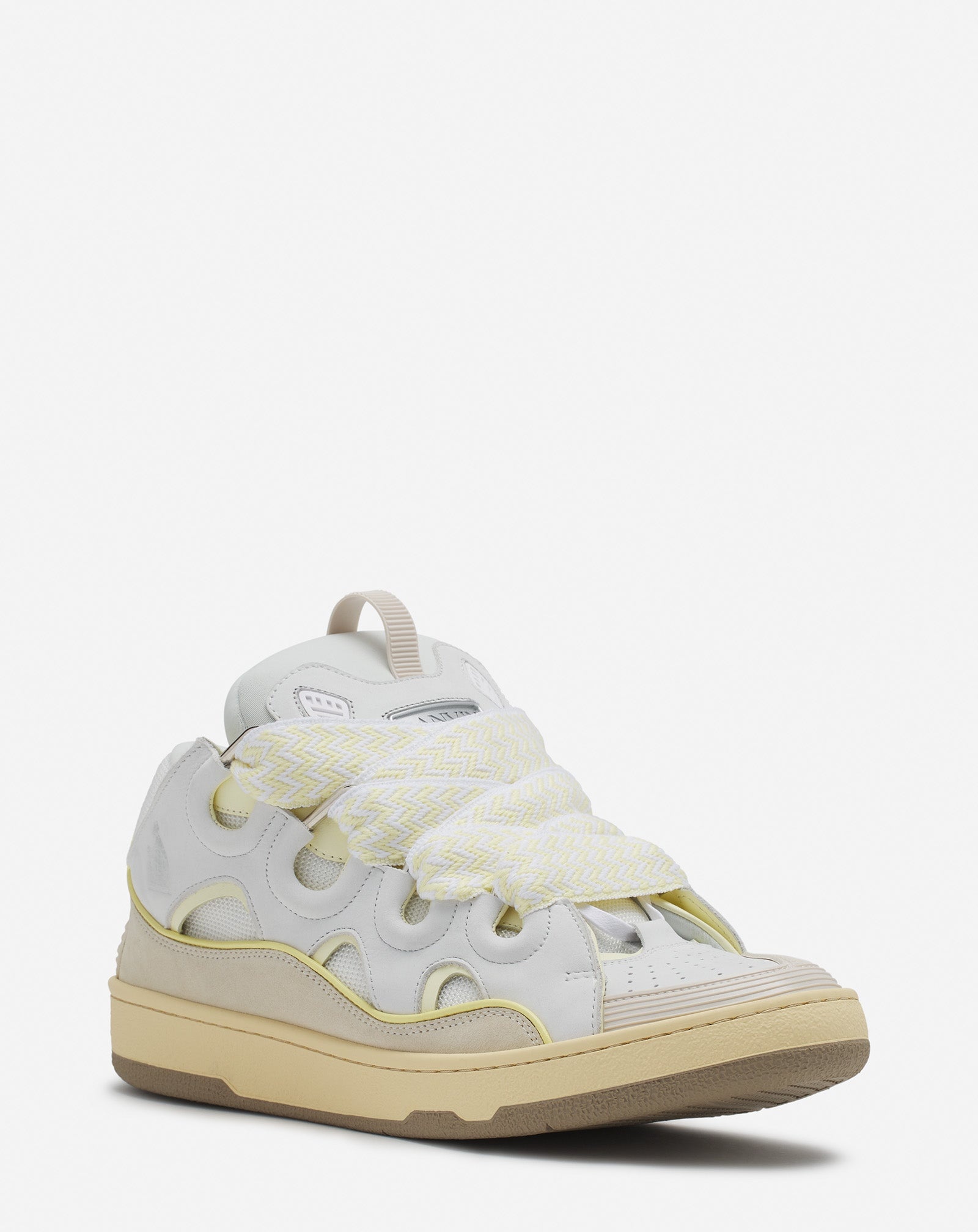 CURB LEATHER SNEAKERS - 2