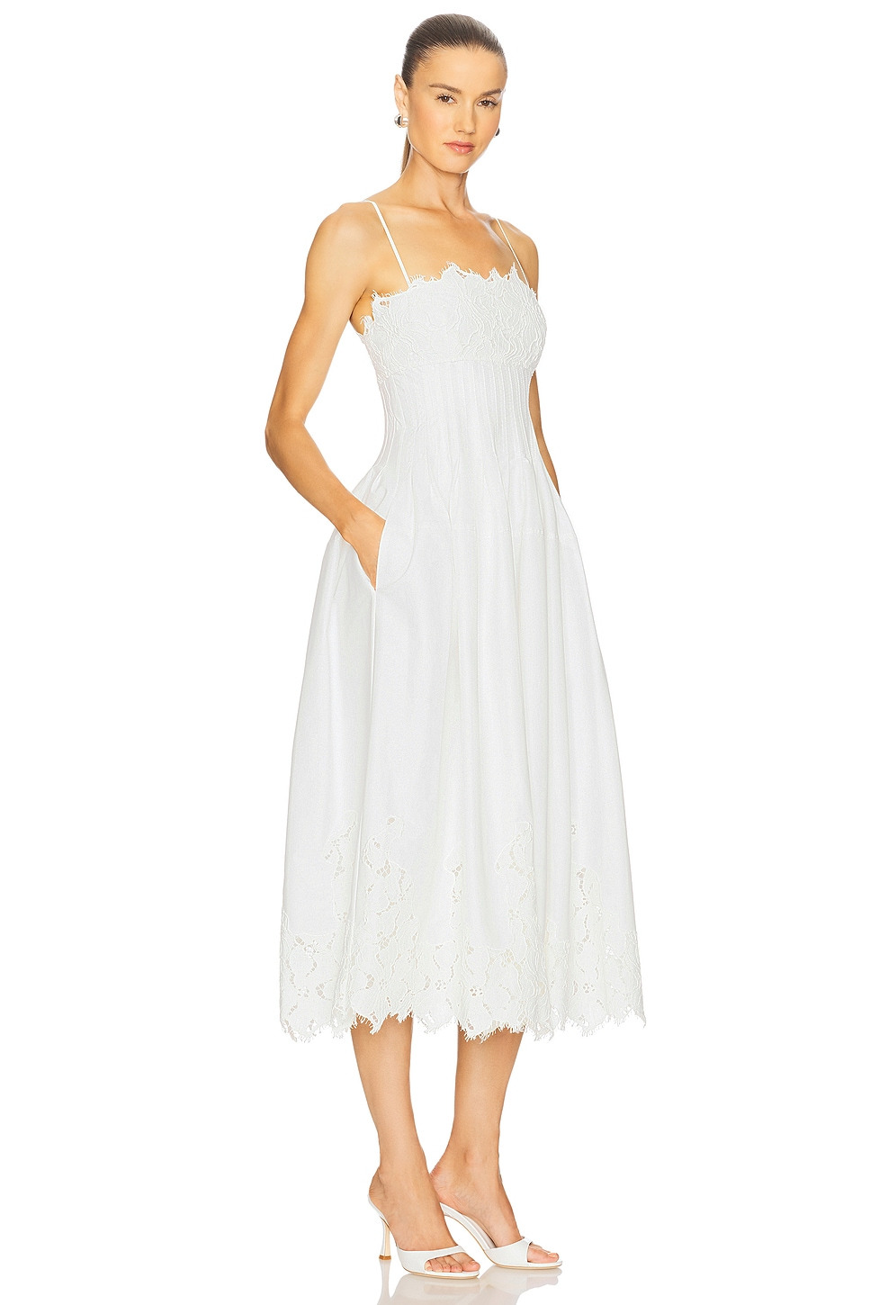 Lilianna Lace Midi Dress - 2