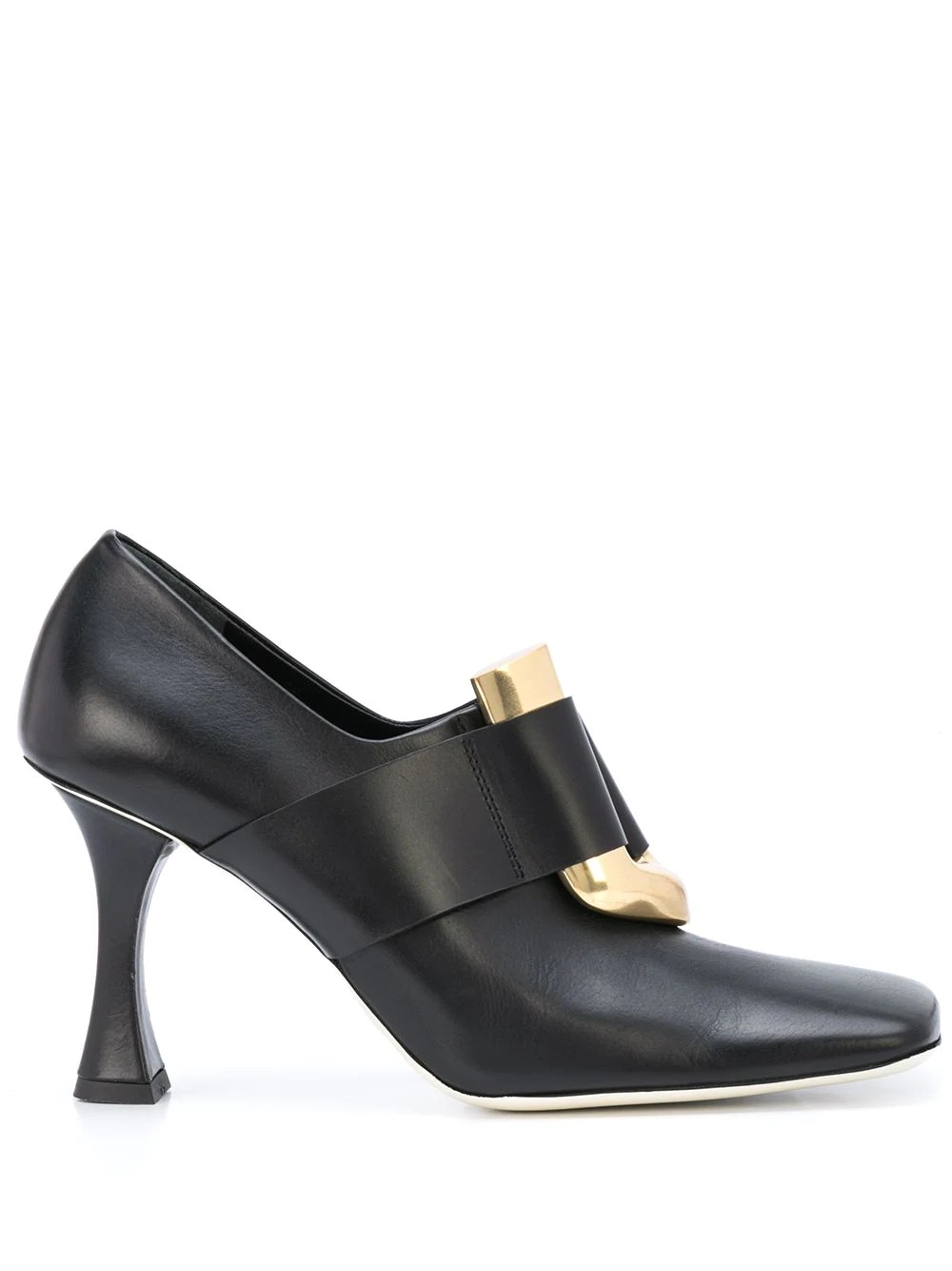 square-toe pumps - 1