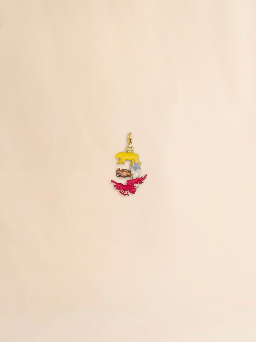 MARNI ALPHABET "E" CHARM - 2