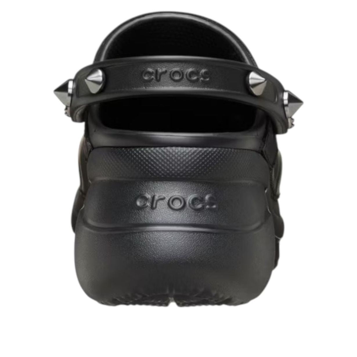 (WMNS) Crocs Bae Studded Clog 'Black' 211626-001 - 3