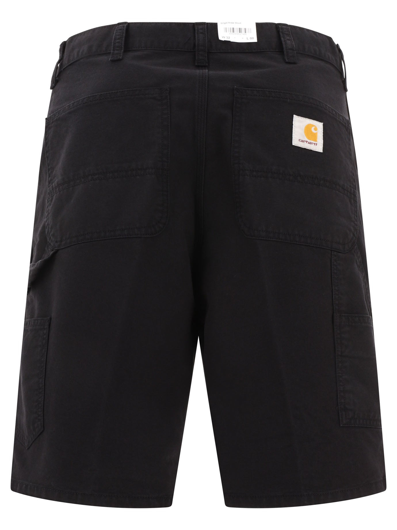 Single Knee Shorts Black - 2