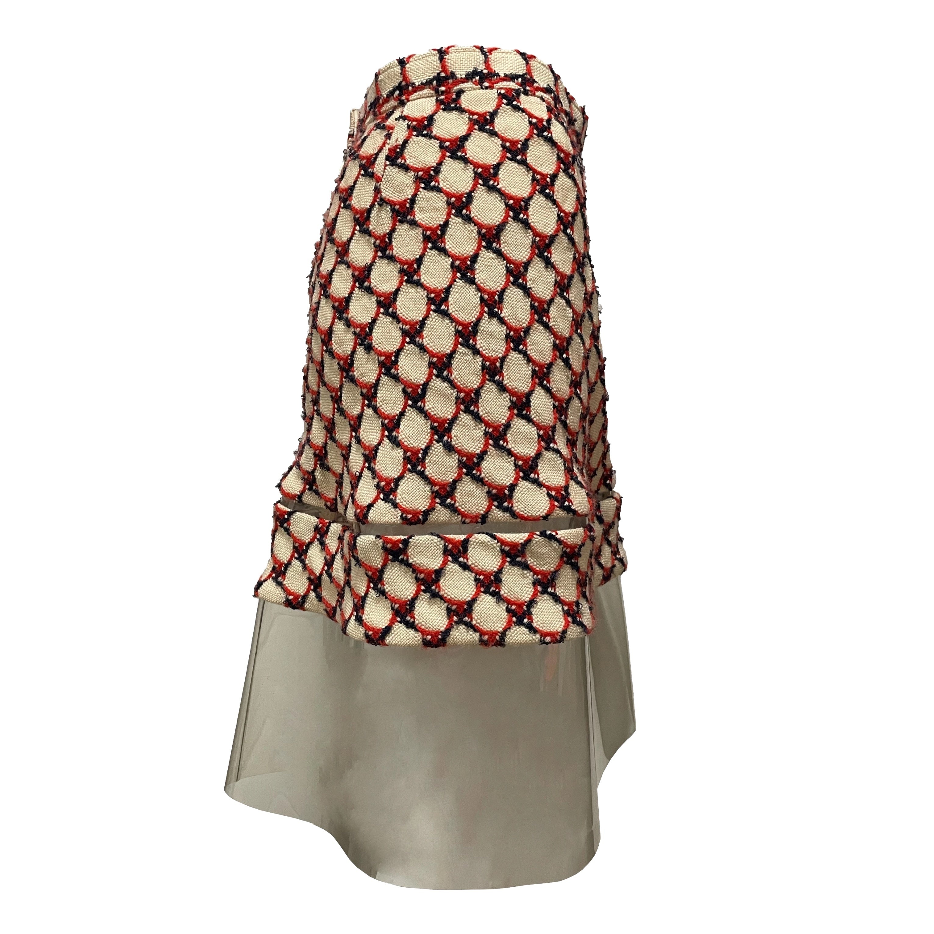 JUNYA WATANABE Fall Winter 2001 PVC Flared Midi Skirt - 3