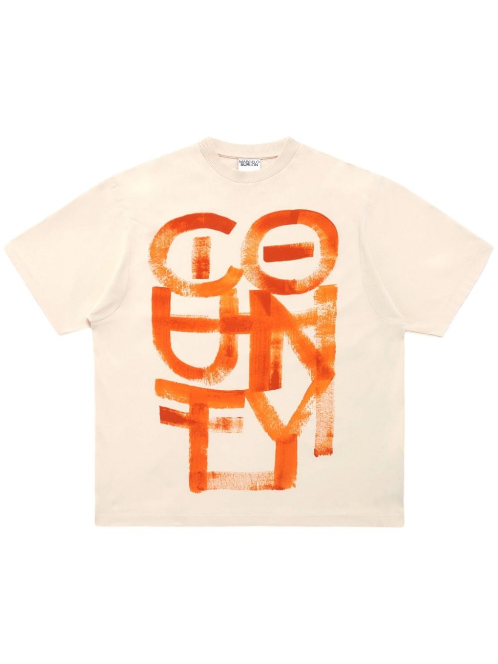 County Brush cotton T-shirt - 1