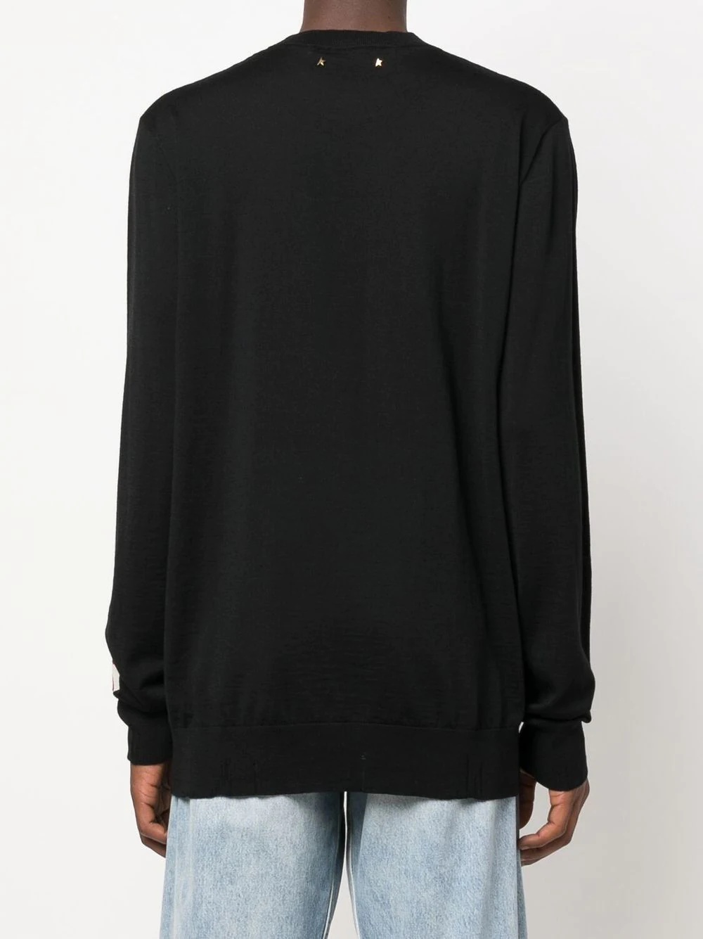 crew-neck virgin wool jumper - 4