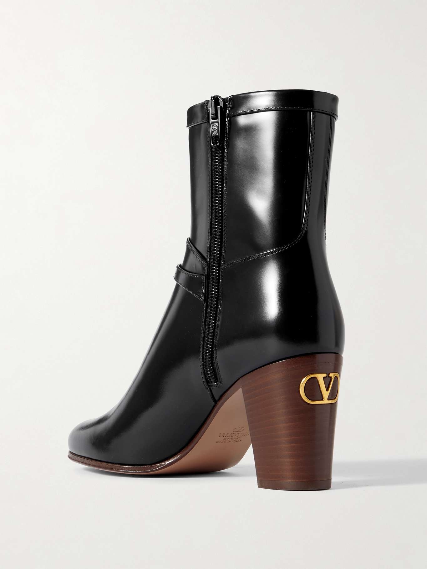 80 leather ankle boots Black - 3