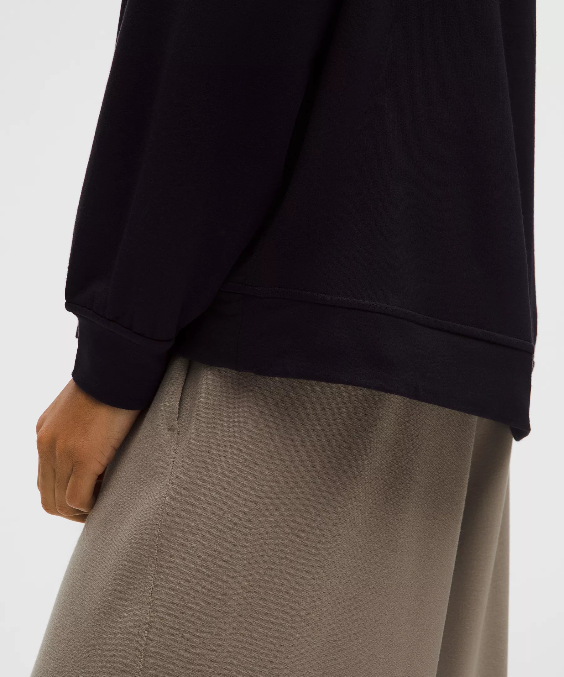 BeCalm Oversized Boatneck Long-Sleeve Shirt - 6