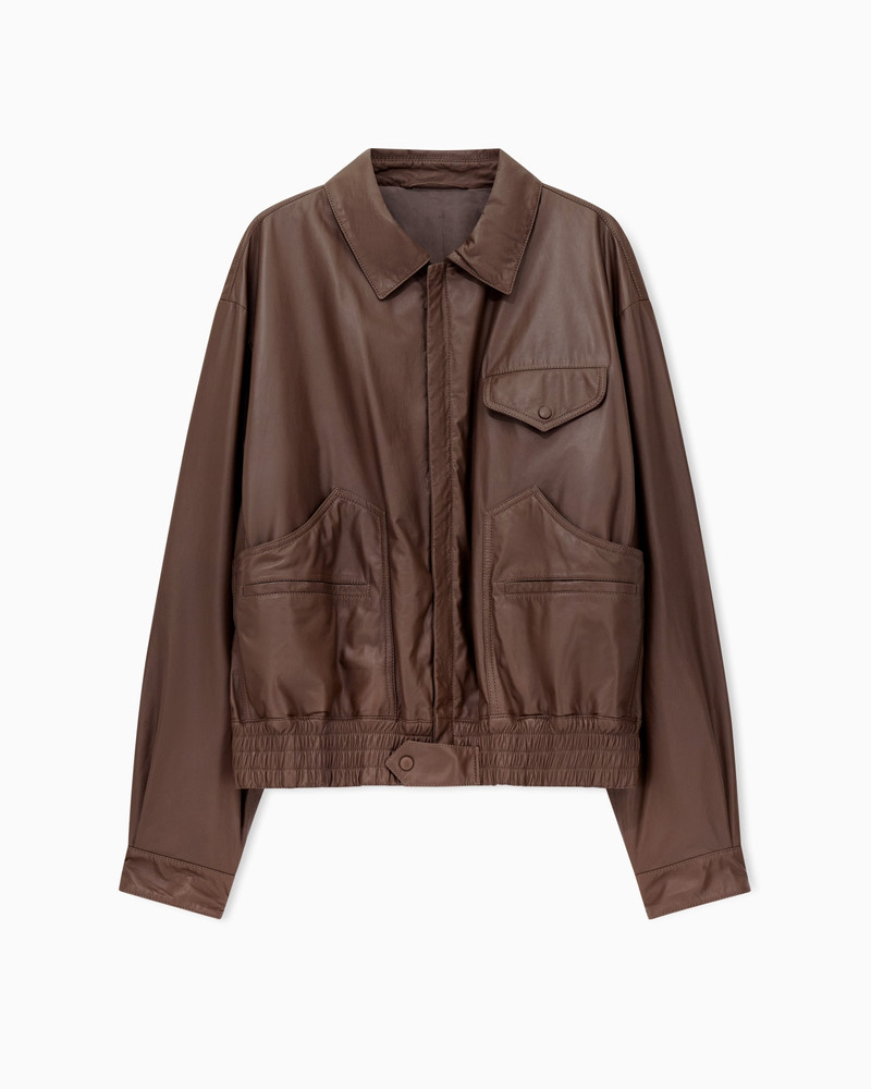 BOMBER JACKET IN NAPPA LAMBSKIN 1