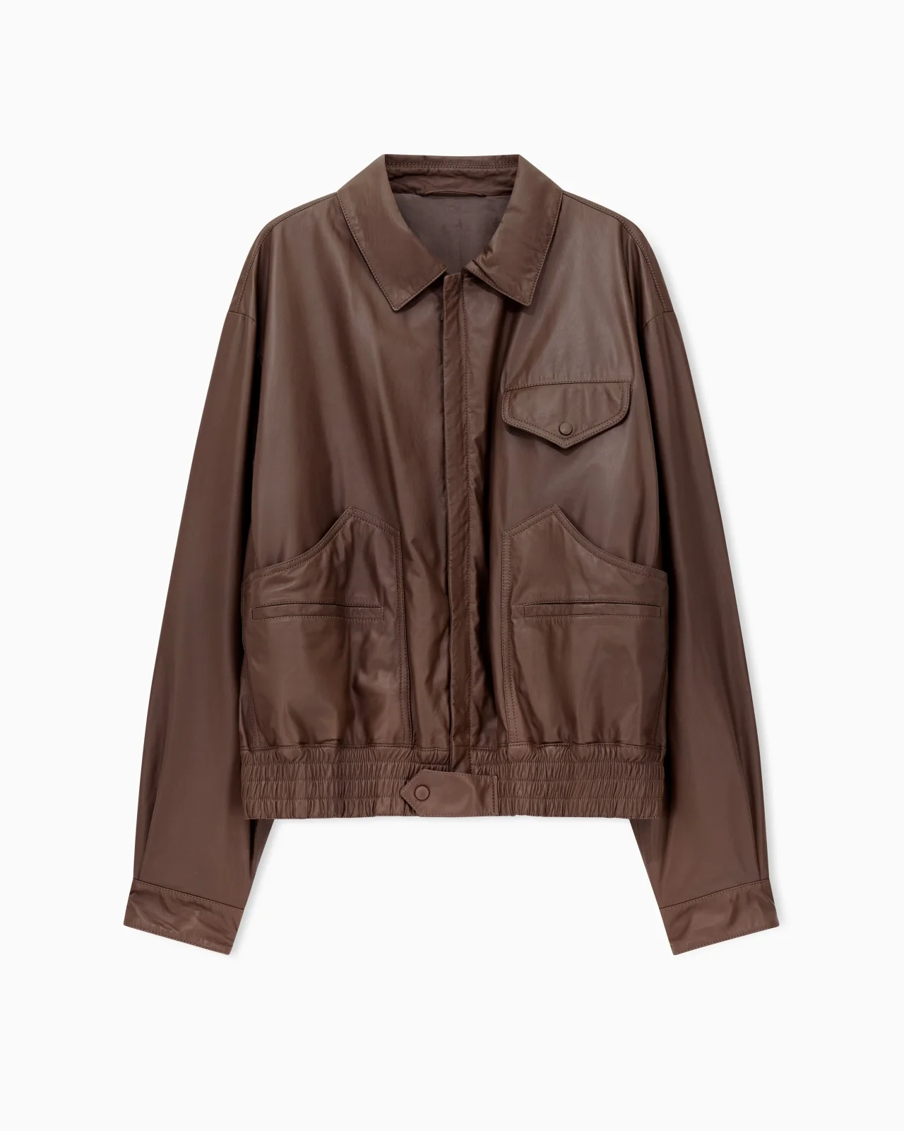 BOMBER JACKET IN NAPPA LAMBSKIN - 1