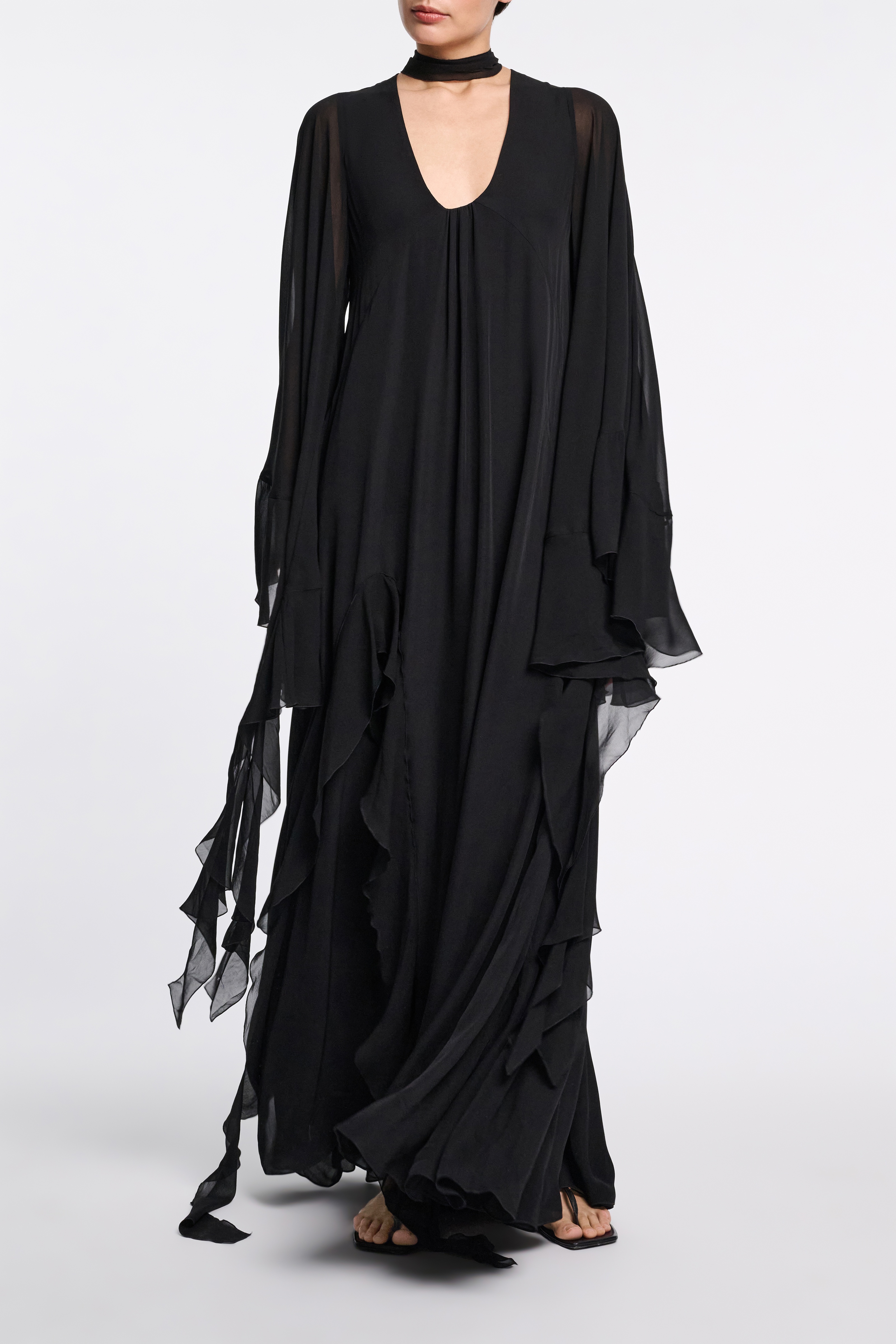SHEER TWIST I dress - 2