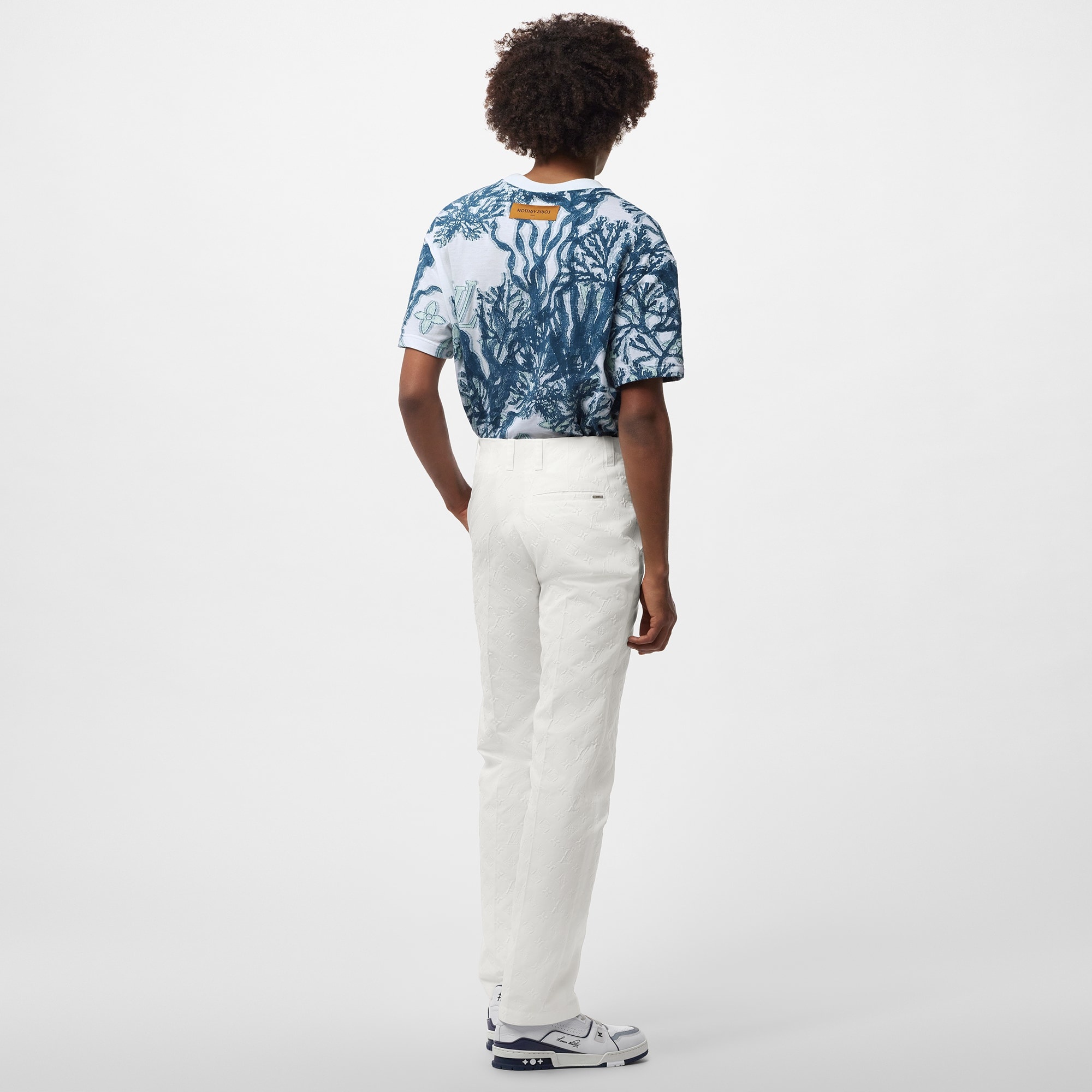 Graphic Cotton Short-Sleeved T-Shirt - 3