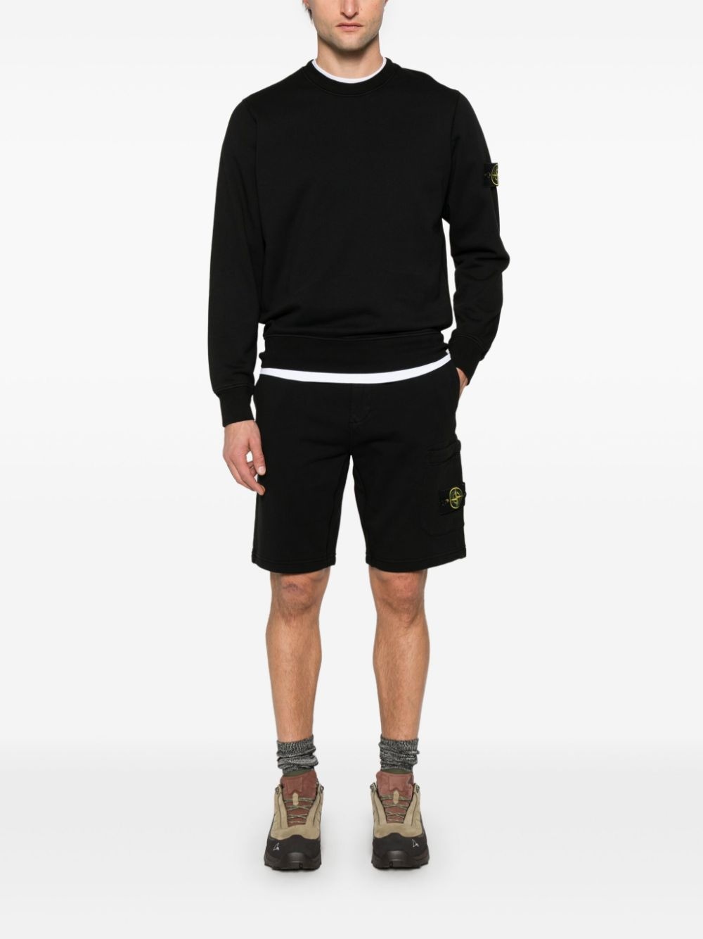 Compass-badge sweatshirt - 2