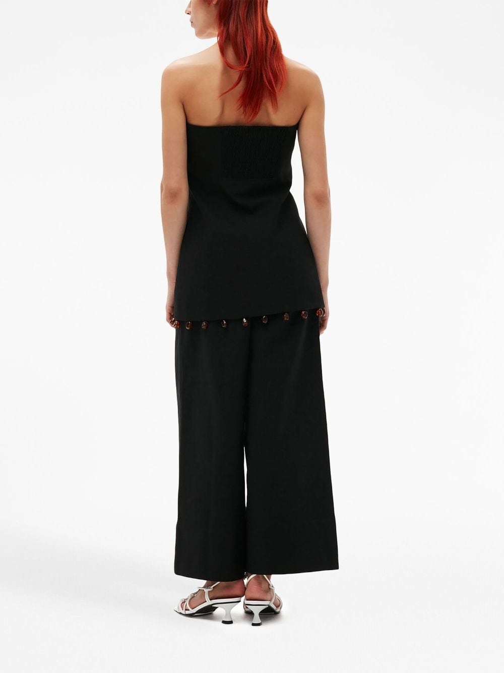 straight-leg trousers - 3